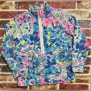Lilly Pulitzer Girls popover pullover XL 12-14 girls